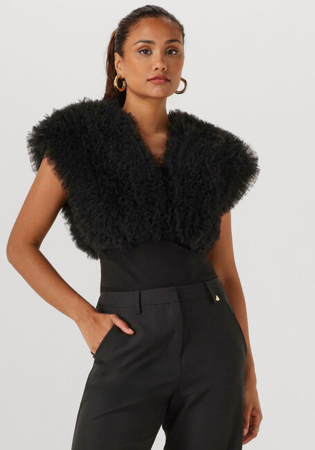 Zwarte HAUTE L'AMITIÉ Top NEW FUNKY BODYSUIT - large