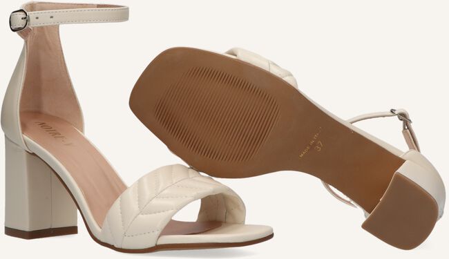 Witte NOTRE-V Platte sandalen 30319 Witte NOTRE-V Platte sandalen 30319 - large
