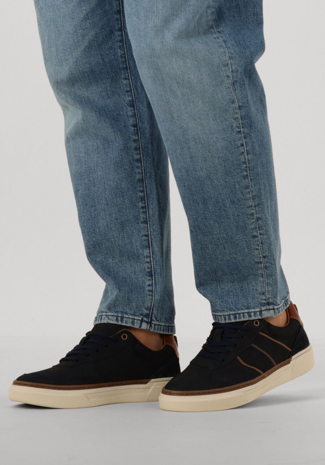 Blauwe MAZZELTOV Lage sneakers ROME - large