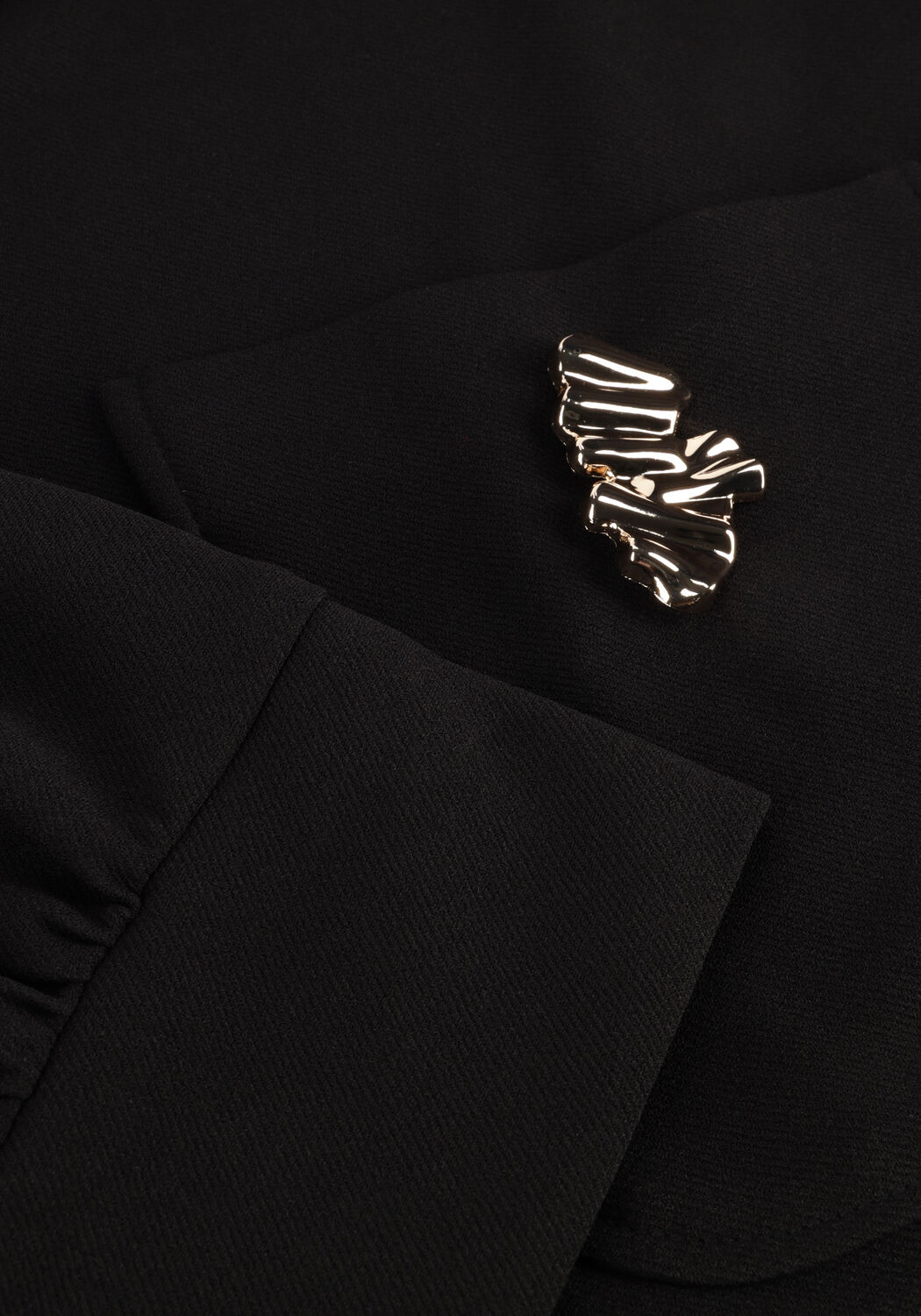 Zwarte ANA ALCAZAR Mini jurk DRESS MODERN - large