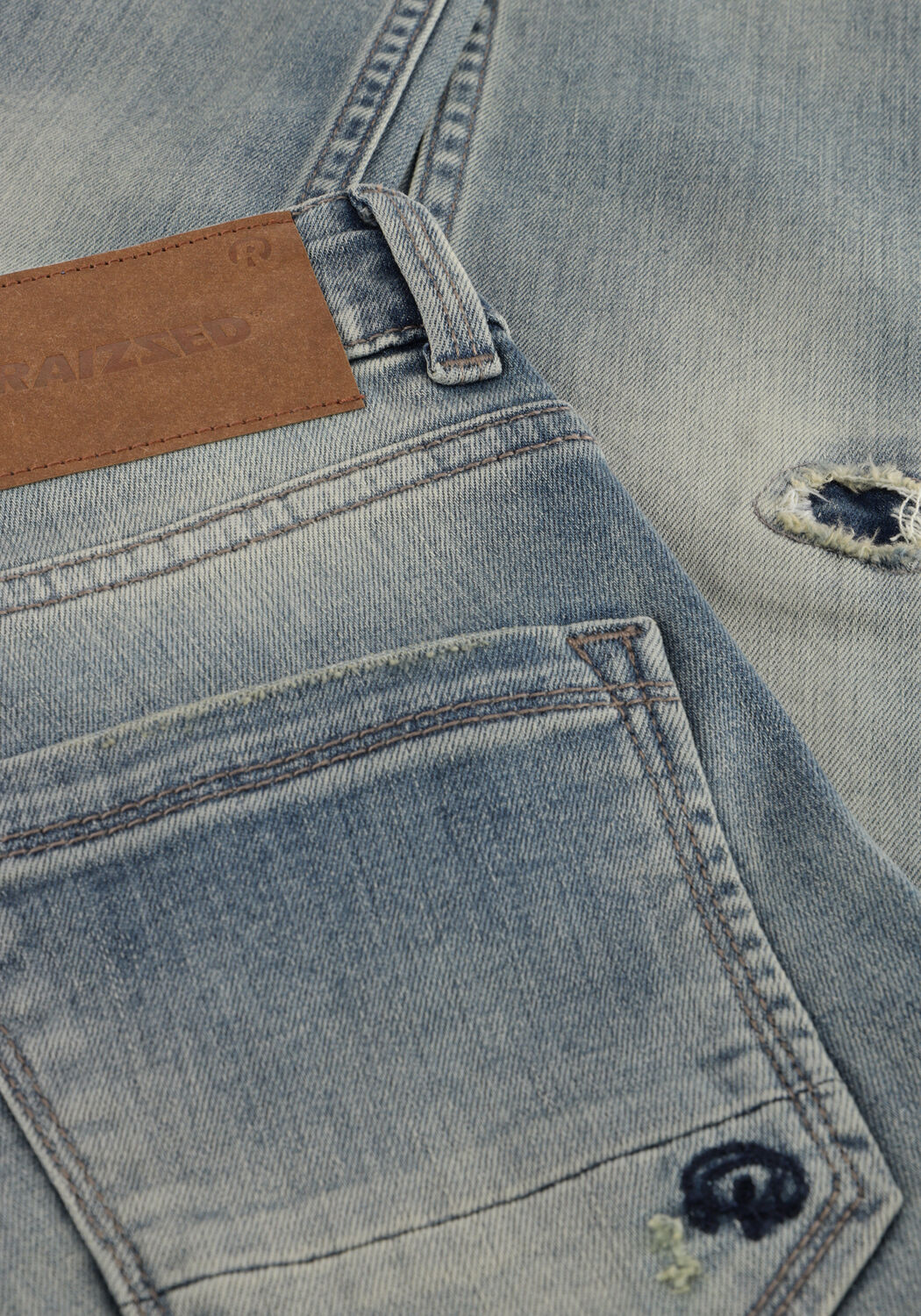Lichtblauwe RAIZZED Slim fit jeans BERLIN CRAFTED - large