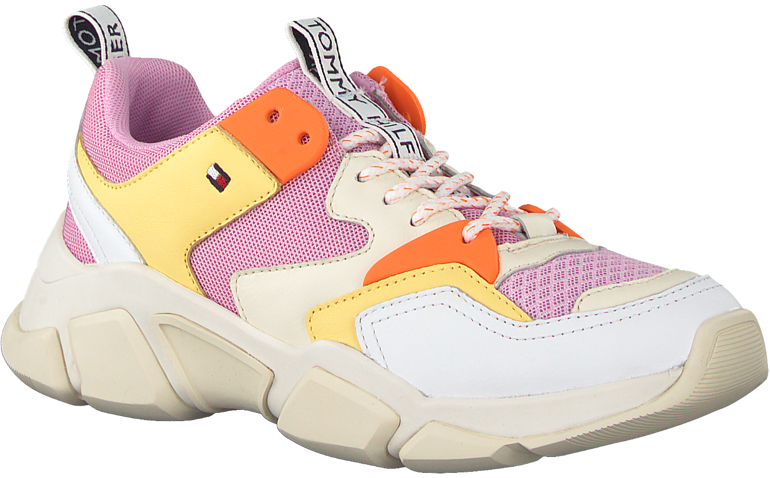 witte chunky sneaker