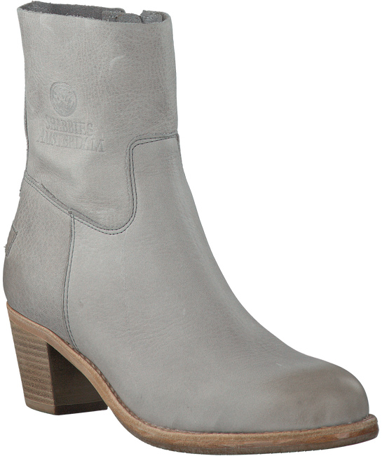 Grijze SHABBIES Enkellaarsjes 250108 | Omoda Grijze SHABBIES Enkellaarsjes 201328 | Omoda