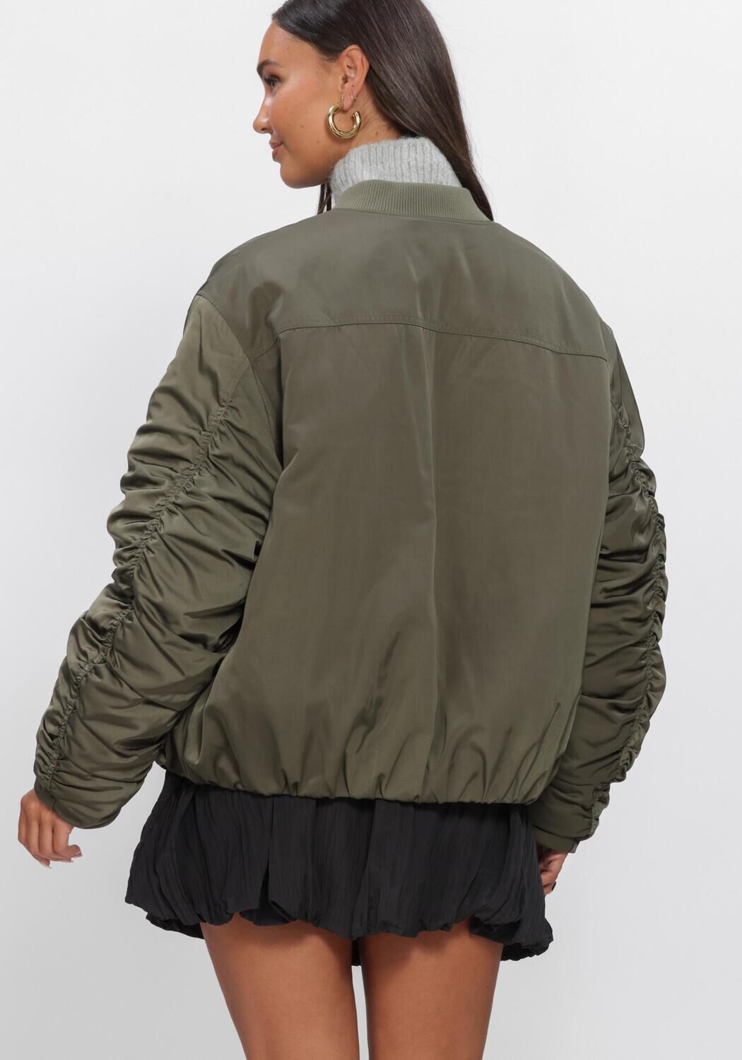 Donkergroene EDITED Jack ZEREENA JACKET - large