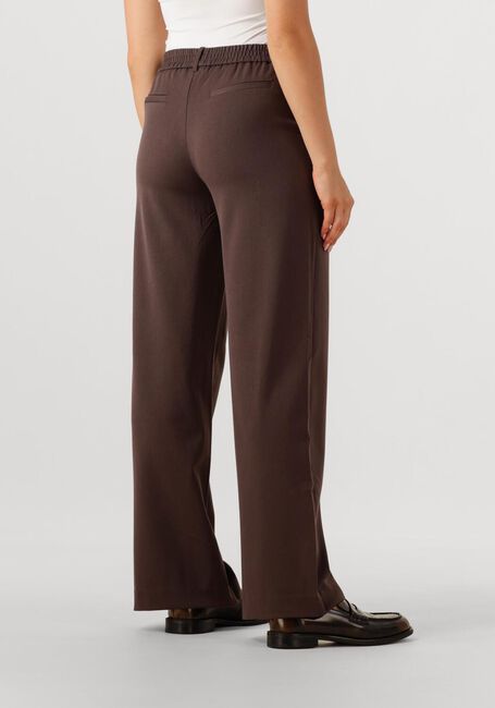 Bruine OBJECT Pantalon OBJLISA WIDE PANT - large