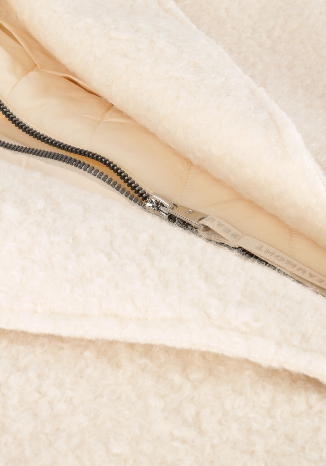 Ecru BEAUMONT Gewatteerde jas TARA - large