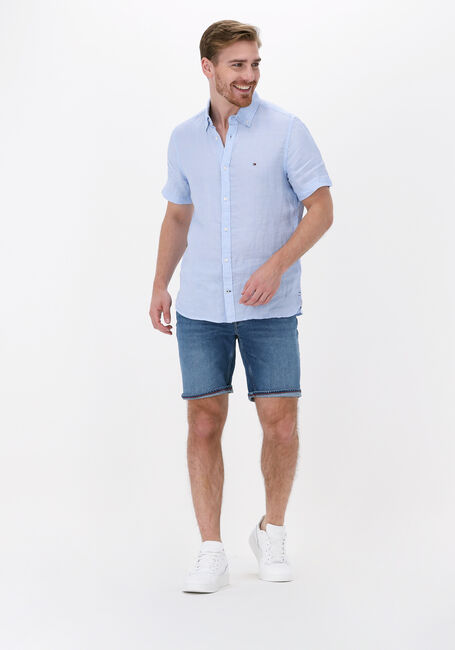 Blauwe TOMMY HILFIGER Shorts BROOKLYN SHORT 5PKT BOSTON IND - large
