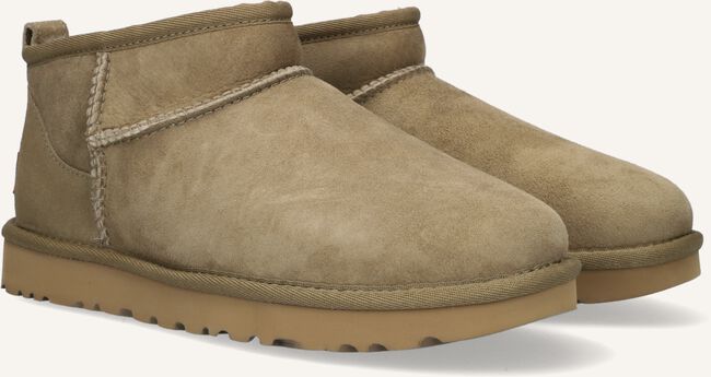 Groene UGG Vachtlaarzen W CLASSIC ULTRA MINI Groene UGG Vachtlaarzen W CLASSIC ULTRA MINI - large