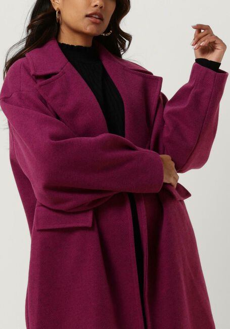 Paarse LIU JO Mantel CAPPOTTO TS.NAVETTA DIAGONALE - large