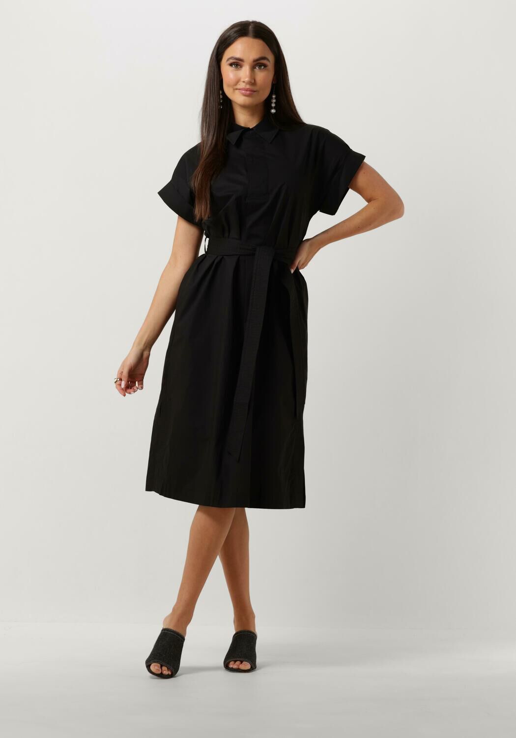 Suncoo Zwarte Clodie Jurk Black Dames