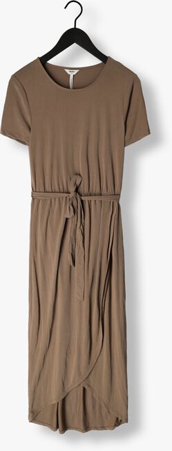 Bruine OBJECT Midi jurk OBJANNIE NADIA S/S DRESS - large