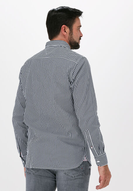 Blauwe TOMMY HILFIGER Casual overhemd FLEX WAFFLE DOBBY STRIPE SHIRT - large