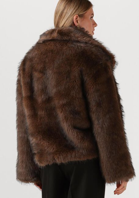 Bruine NOTRE-V Faux fur jas NV-GALA - large