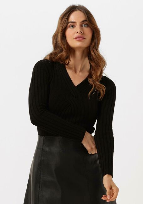Zwarte GUESS Longsleeves INES VN LS SWEATER - large