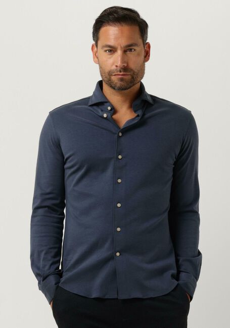 Blauwe PROFUOMO Klassiek overhemd SHIRT X-CUTAWAY SC SF - large