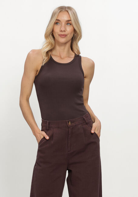 Bruine WITHBLACK Top WBLDORDI TANK - large