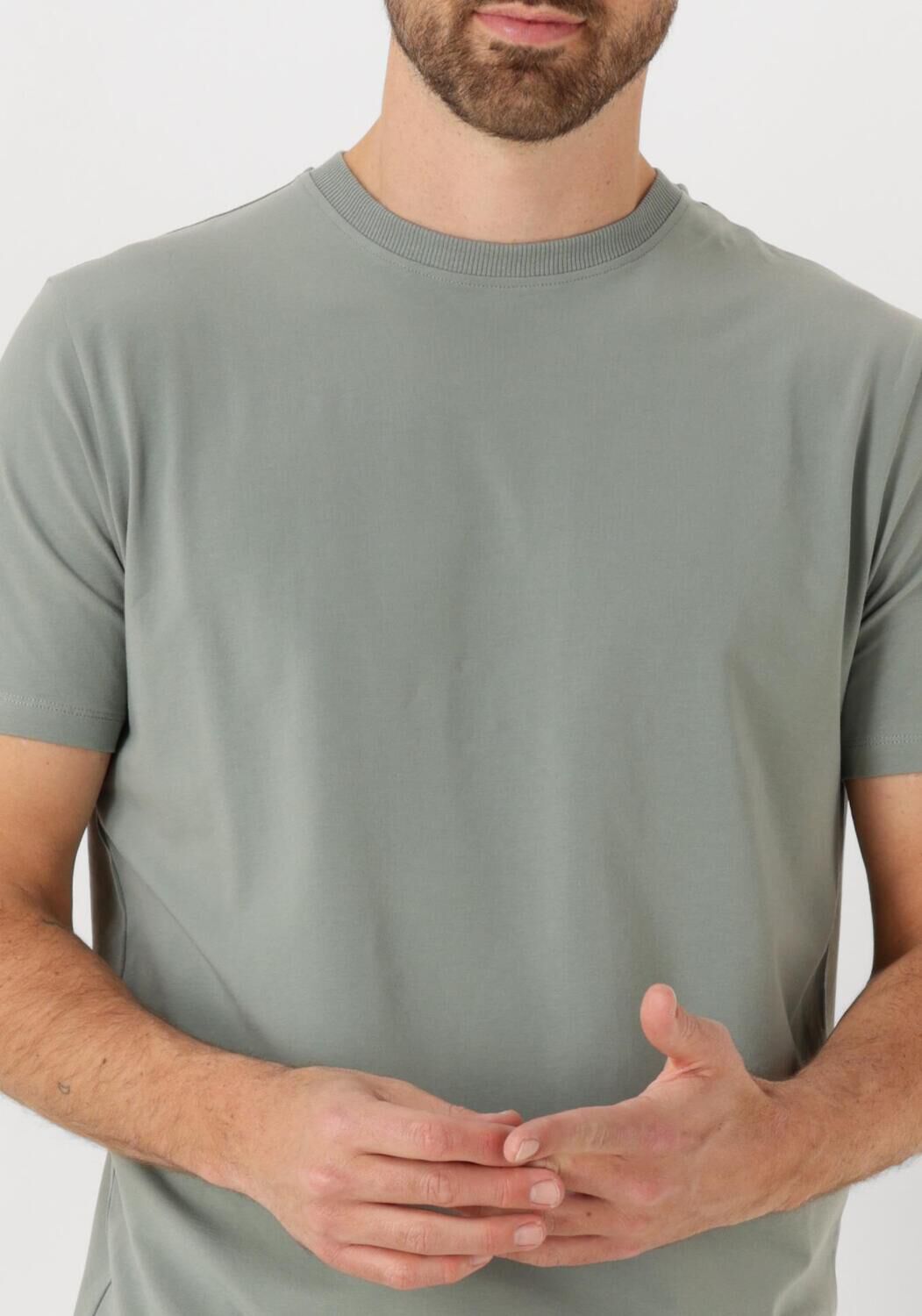 GENTILUOMO Heren Polo's & T-shirts T-shirt Ss J2016-202 Groen