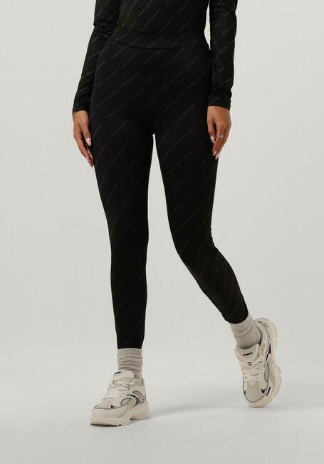 Zwarte ALIX THE LABEL Legging STRIPE LEGGING - large