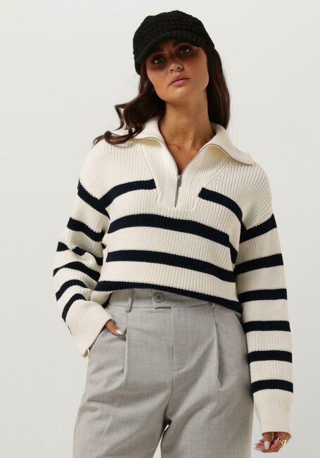 Blauw/wit gestreepte ENVII Coltrui ENMOLE LS KNIT 5190 - large
