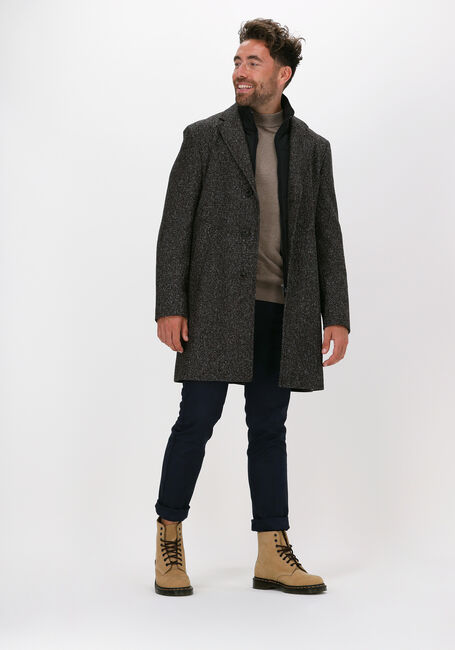 Donkergrijze BOSS BLACK Mantel H-HYDE-BIB-214 10237592 01 Donkergrijze BOSS BLACK Mantel H-HYDE-BIB-214 10237592 01 - large