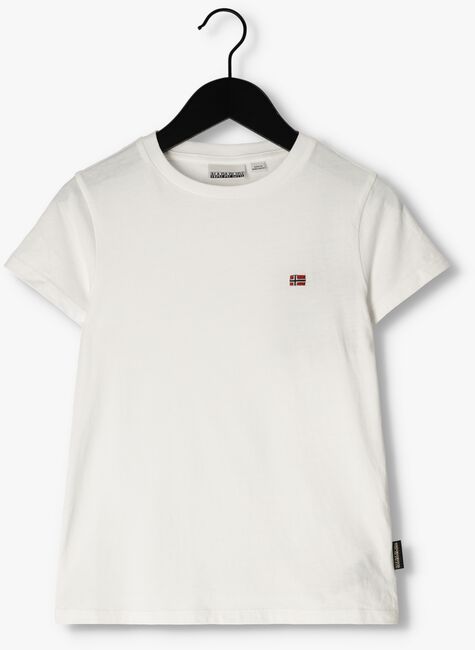 Witte NAPAPIJRI T-shirt K SALIS SS 2 - large