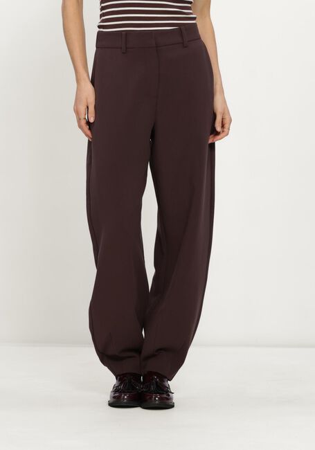 Bruine MSCH COPENHAGEN Wide jeans MSCHMACY MICHELLE HW BARREL PANTS - large