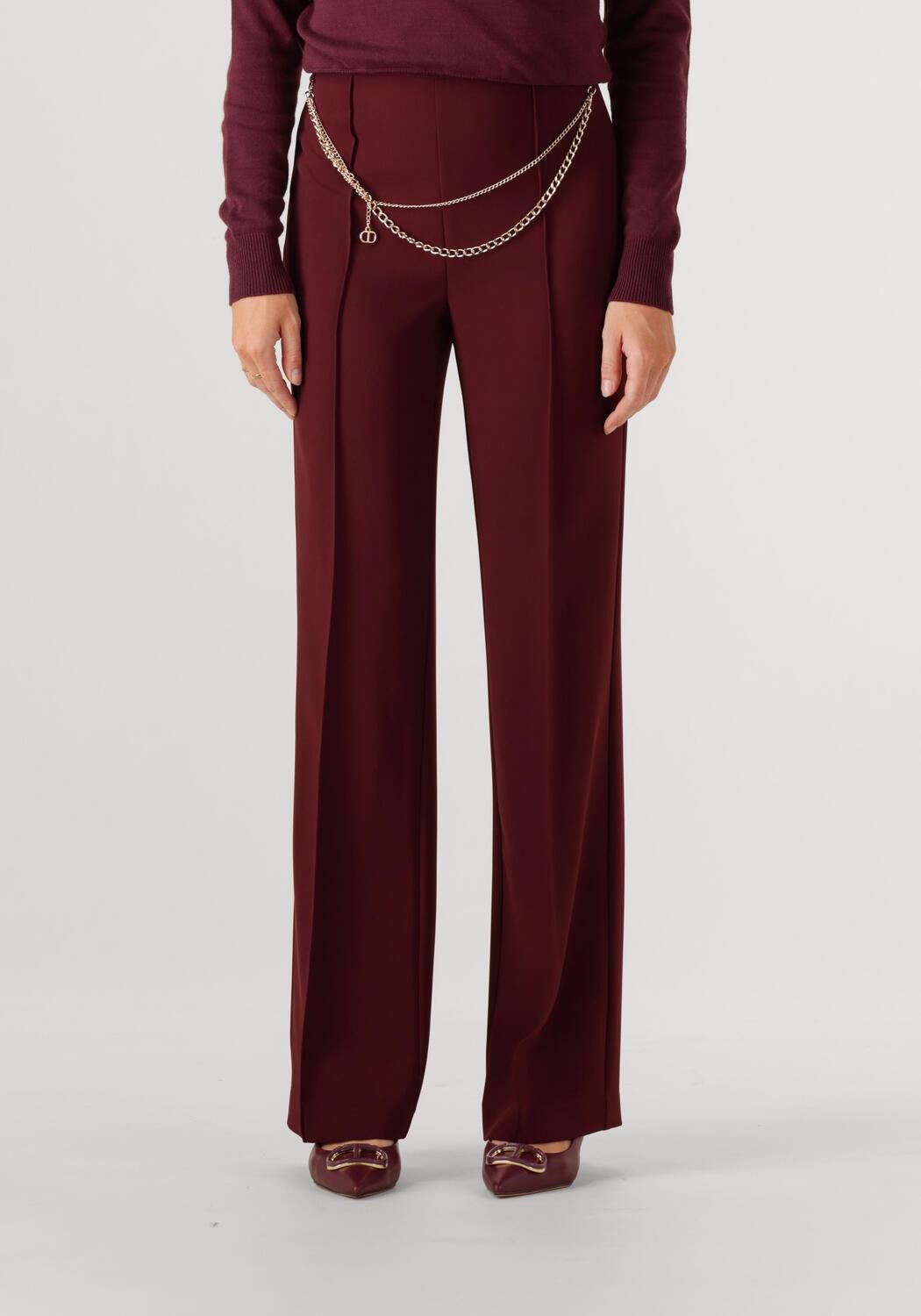TWINSET MILANO Dames Broeken 252tp2281 Bordeaux