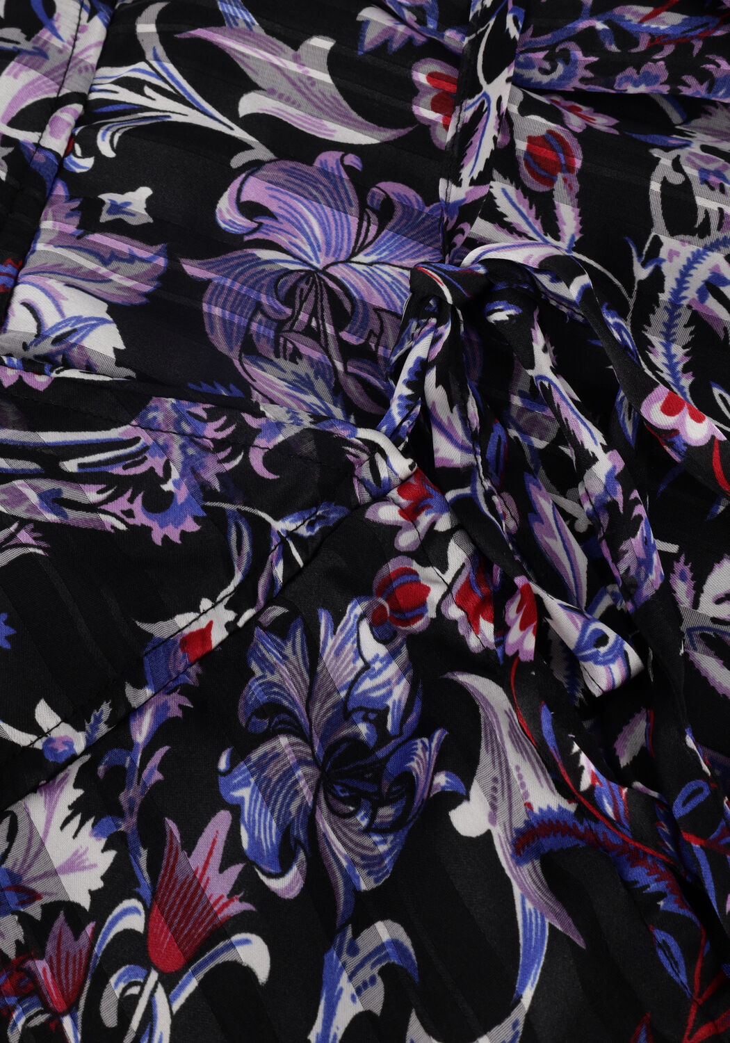 Paarse FREEBIRD Mini jurk BORA DRESS - large