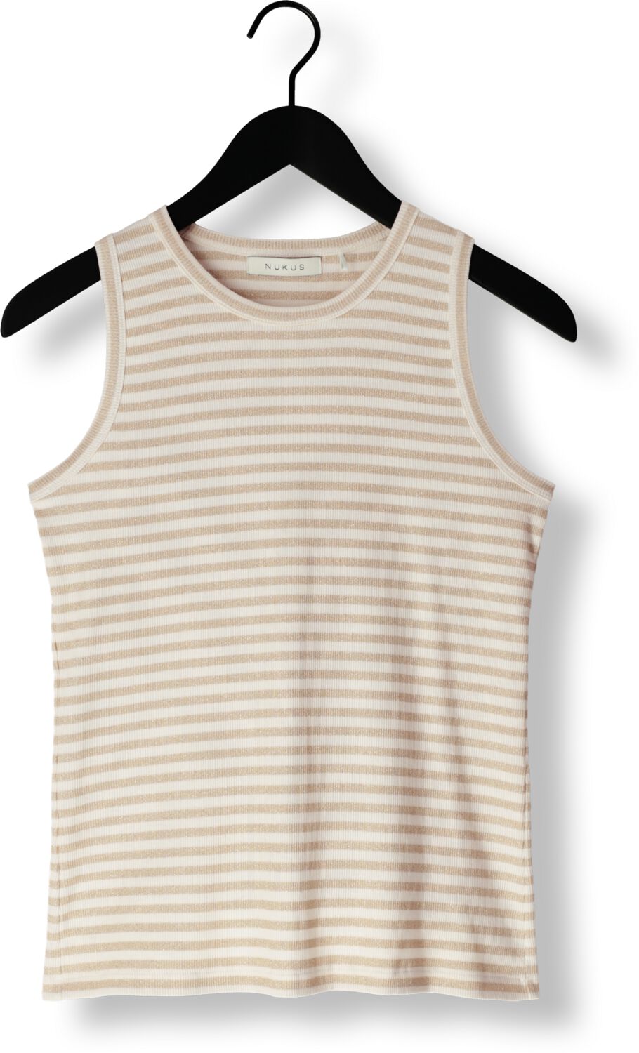 NUKUS Dames Tops & T-shirts Stefania Singlet Stripes Ecru