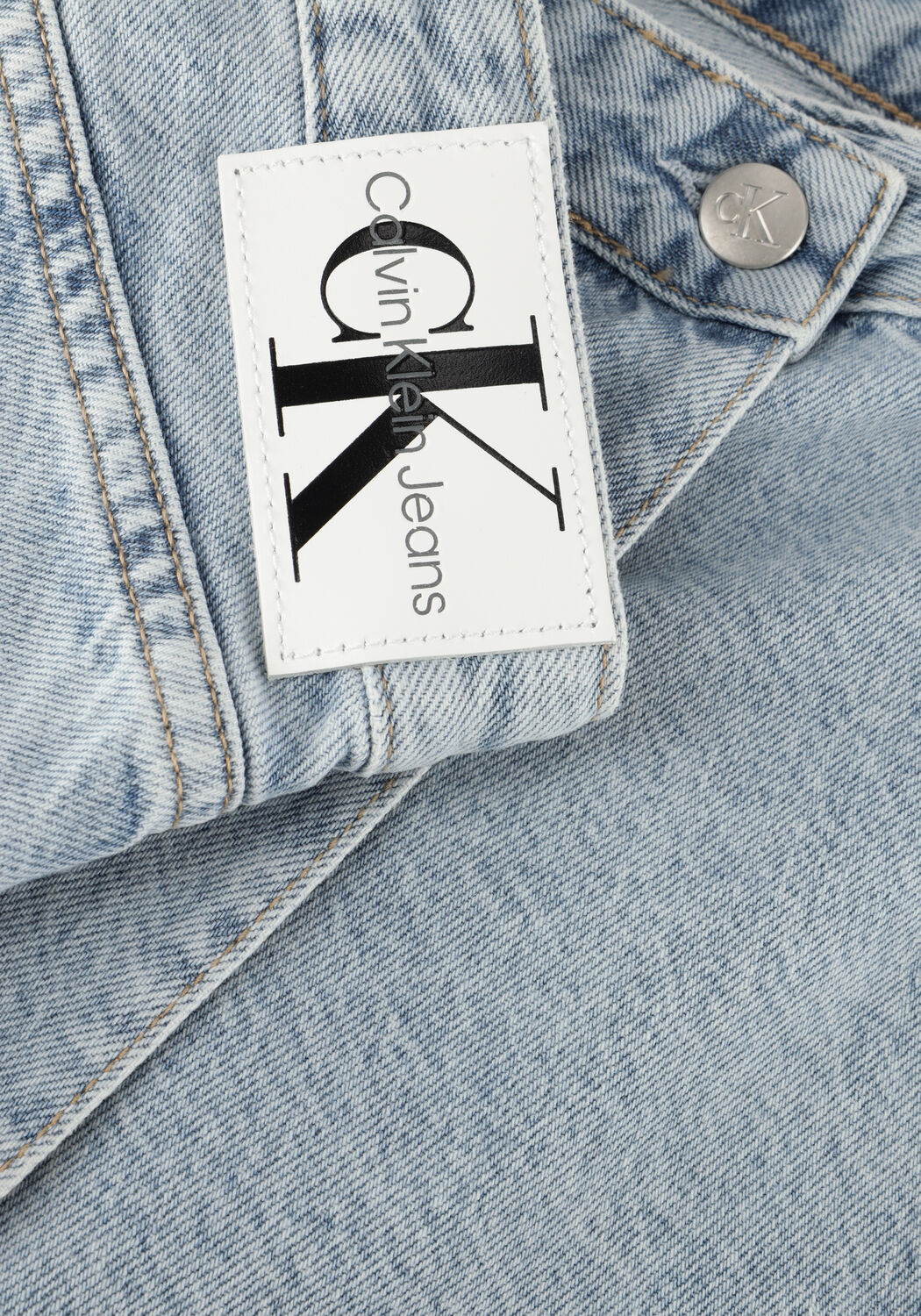 Blauwe CALVIN KLEIN Shorts WRAP SKORT - large