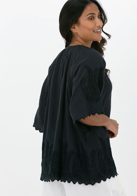 Grijze SISSEL EDELBO Blouses SANDRA ORGANIC COTTON BLOUSE - large