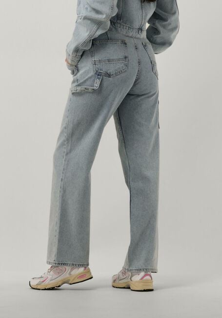 Blauwe COLOURFUL REBEL Wide jeans TINSLEY DENIM WORKER PANTS - large
