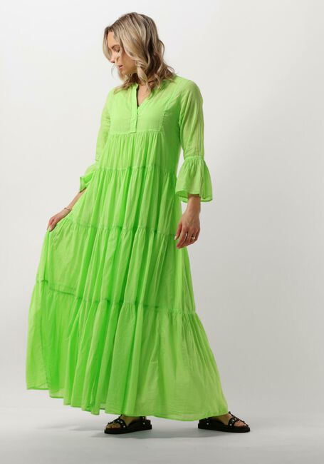 Lime DEVOTION Maxi jurk MANOUSIA - large