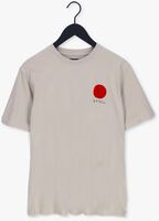 Beige EDWIN T-shirt JAPANESE SUN TS SINGLE JERSEY