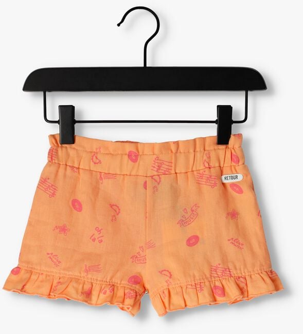 Oranje RETOUR Shorts METTE - large
