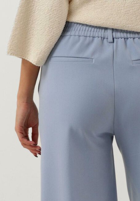Lichtblauwe OBJECT Pantalon OBJLISA WIDE PANT - large