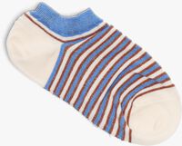 Blauwe BECKSONDERGAARD Sokken SNEAKIE MULTI STRIPE SOCK - medium
