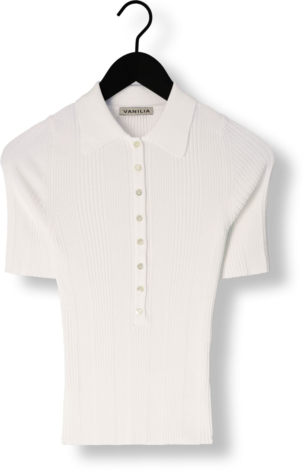 VANILIA Dames Truien & Vesten Polo Audrey Wit