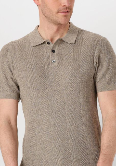 Beige PROFUOMO Polo POLO SHORT SLEEVE - large