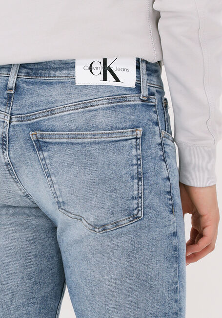 Lichtblauwe CALVIN KLEIN Skinny jeans SKINNY - large