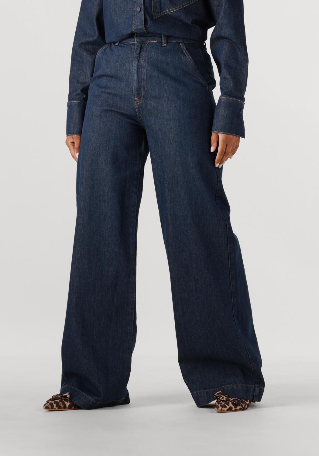 IBANA Dames Jeans Pesha Jeans Donkerblauw
