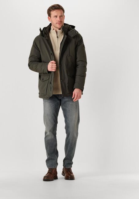 Grijze G-STAR RAW Parka's VODAN PADDED HDD JKT - large