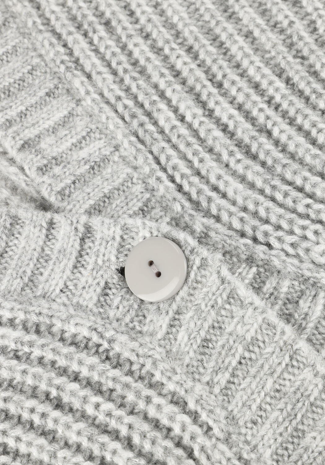 Grijze NUKUS Vest JOLIJN CARDIGAN - large