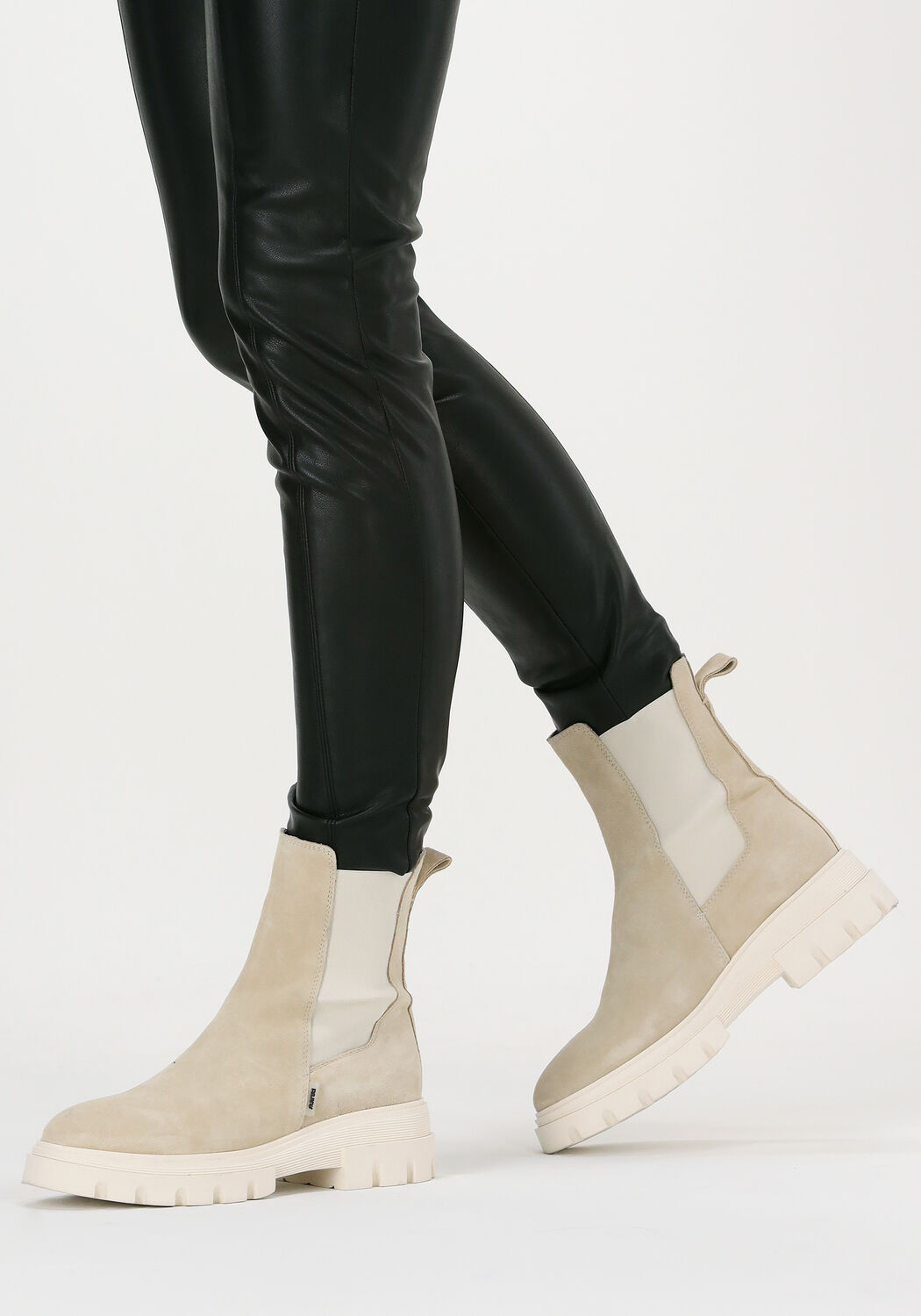 Beige MARUTI FELICE Chelsea boots | Omoda