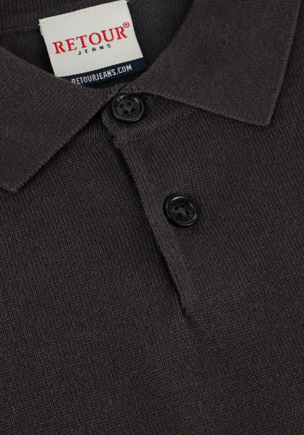 Donkerblauwe RETOUR Polo DANI - large