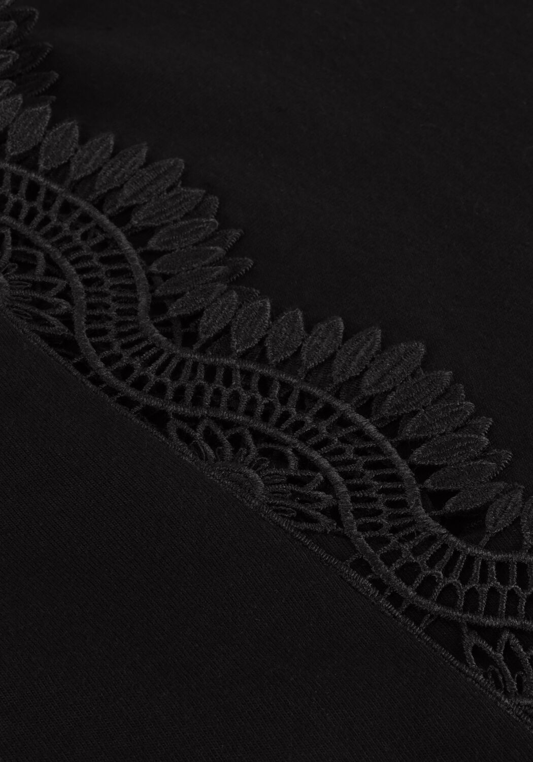 Zwarte AAIKO T-shirt CORA FANCY CO 144 - large