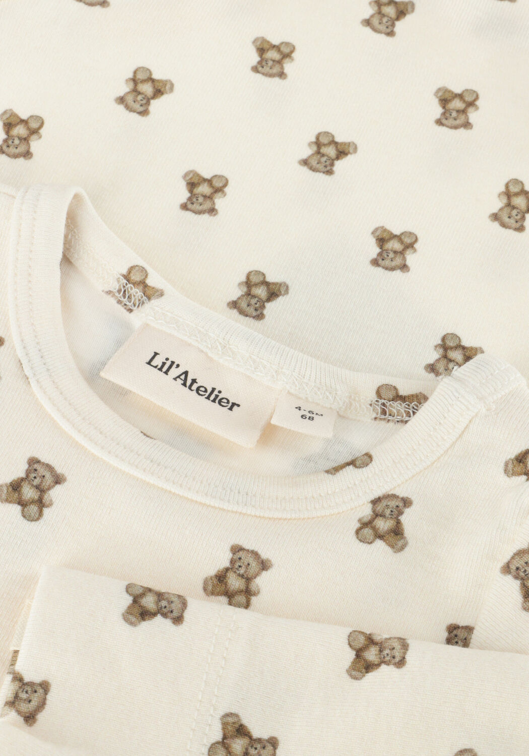 Beige LIL' ATELIER Rompers NBNGAYO ELO LS SLIM BODY LIL - large