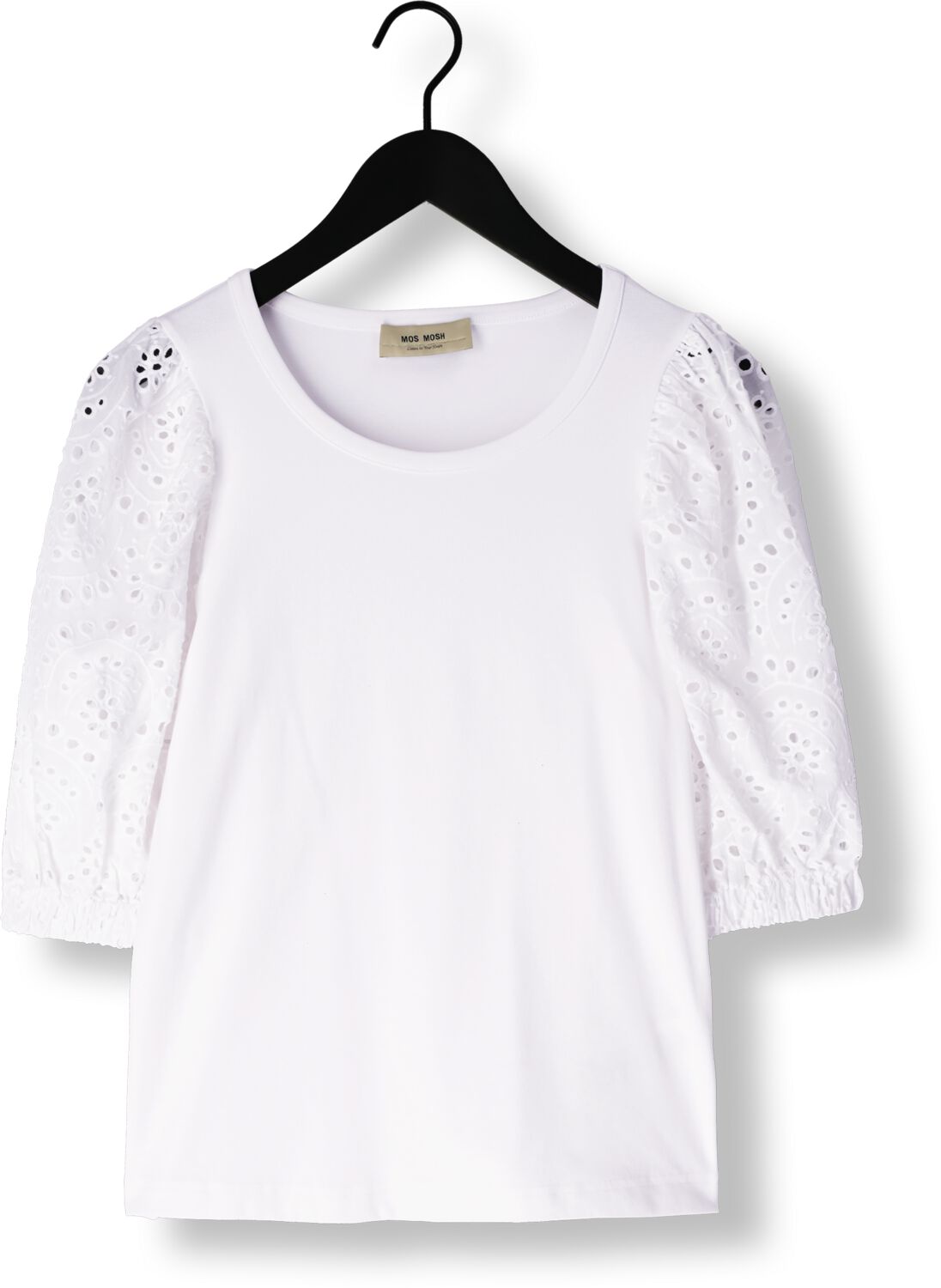 MOS MOSH Dames Tops & T-shirts Puffy Wit