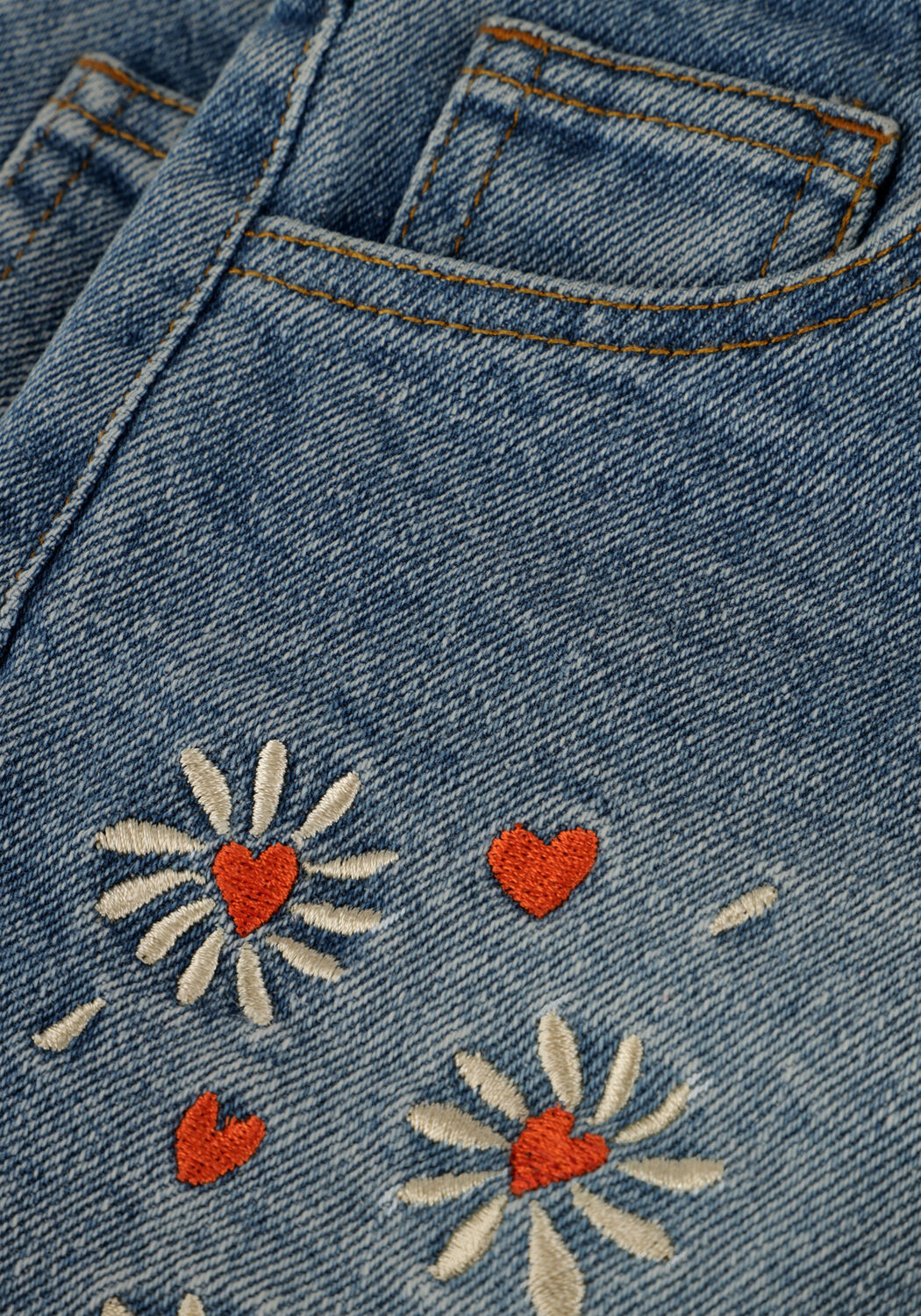 AMMEHOELA Meisjes Jeans Julia Blauw
