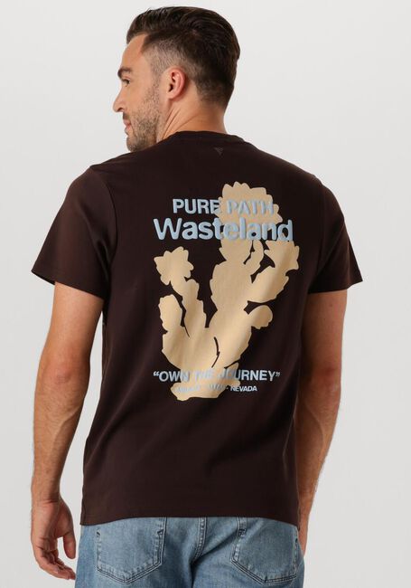 Bruine PURE PATH T-shirt REGULAR FIT T-SHIRTS - large
